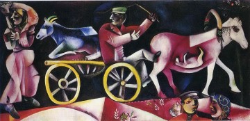 The Cattle Dealer contemporary Marc Chagall Oil Paintings